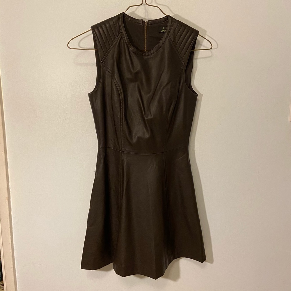 Sam Edelman - Brown Leather Dress (XS)